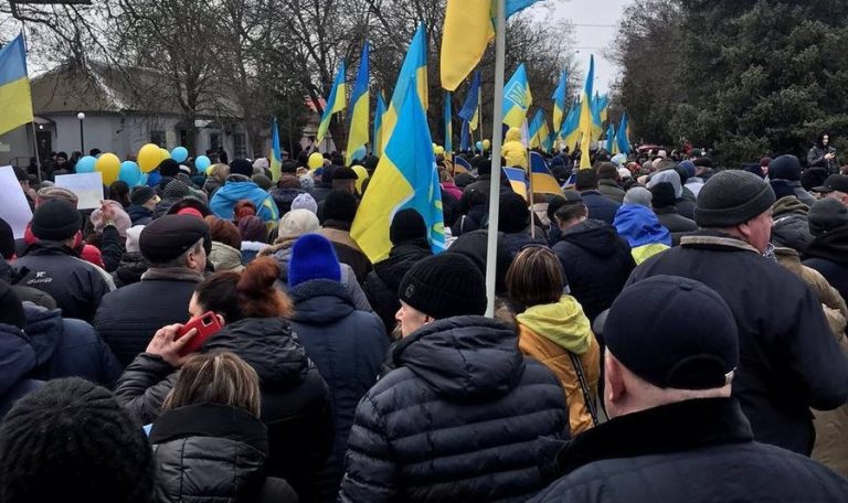 Proteste anti-Rusia în orașele din Ucraina, Putin trimite serviciul secret să reprime demonstrațiile