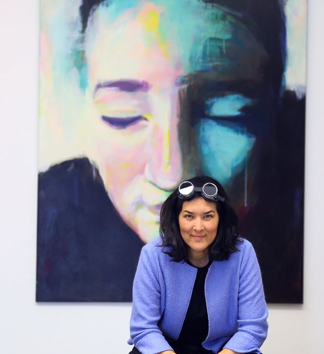 Țesătorul de vise – expoziția artistei Tatjana Lee, la Kunsthaus 7B