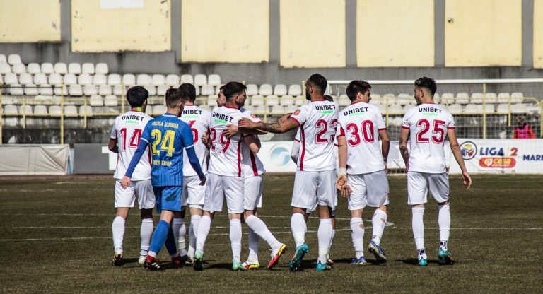 Pas greşit pentru FC Hermannstadt pe terenul Unirii Slobozia
