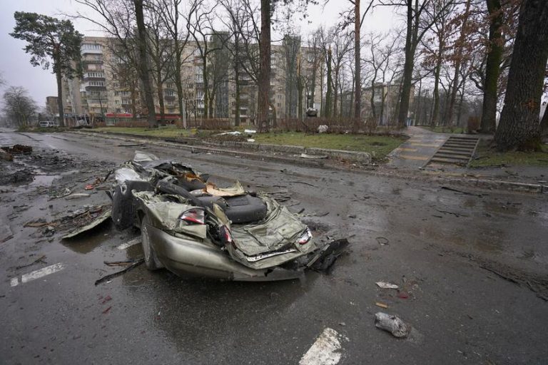 Armata ucraineană: Aproximativ 400 de locuitori din Hostomel sunt daţi dispăruţi