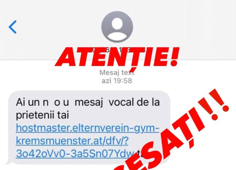 Atac al hackerilor pe telefoanele a milioane de români. Poliția avertizează: „Nu accesați acest link!”
