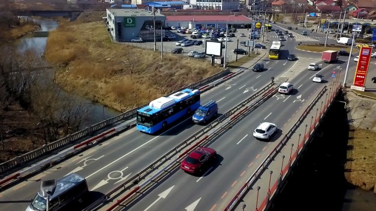 În weekend se închide complet podul peste Cibin, pe șos. Alba Iulia