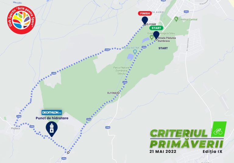 Restricții de circulație, pentru cursa ciclistă „Criteriul Primăverii”