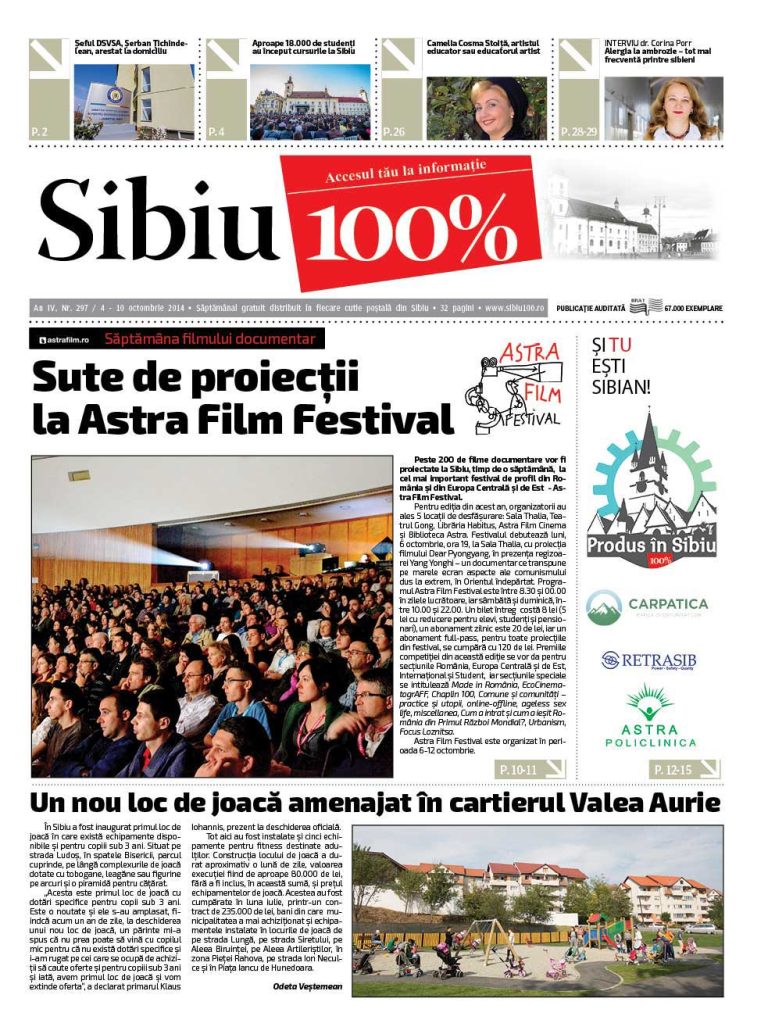 Sibiu 100% Editia 297