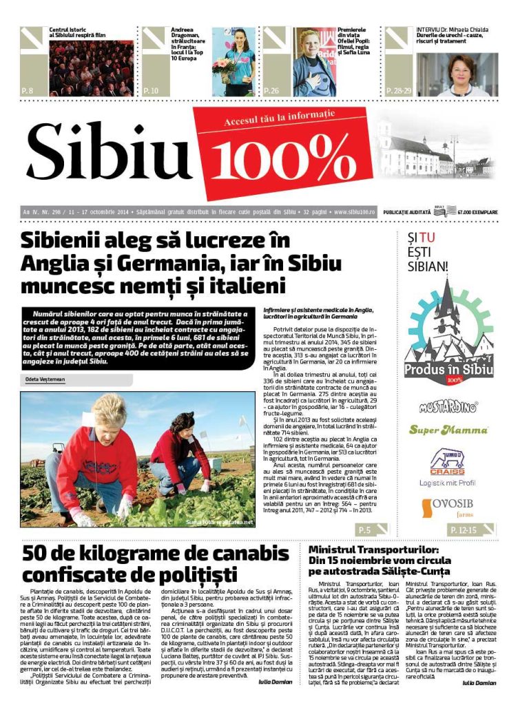 Sibiu 100% Editia 298