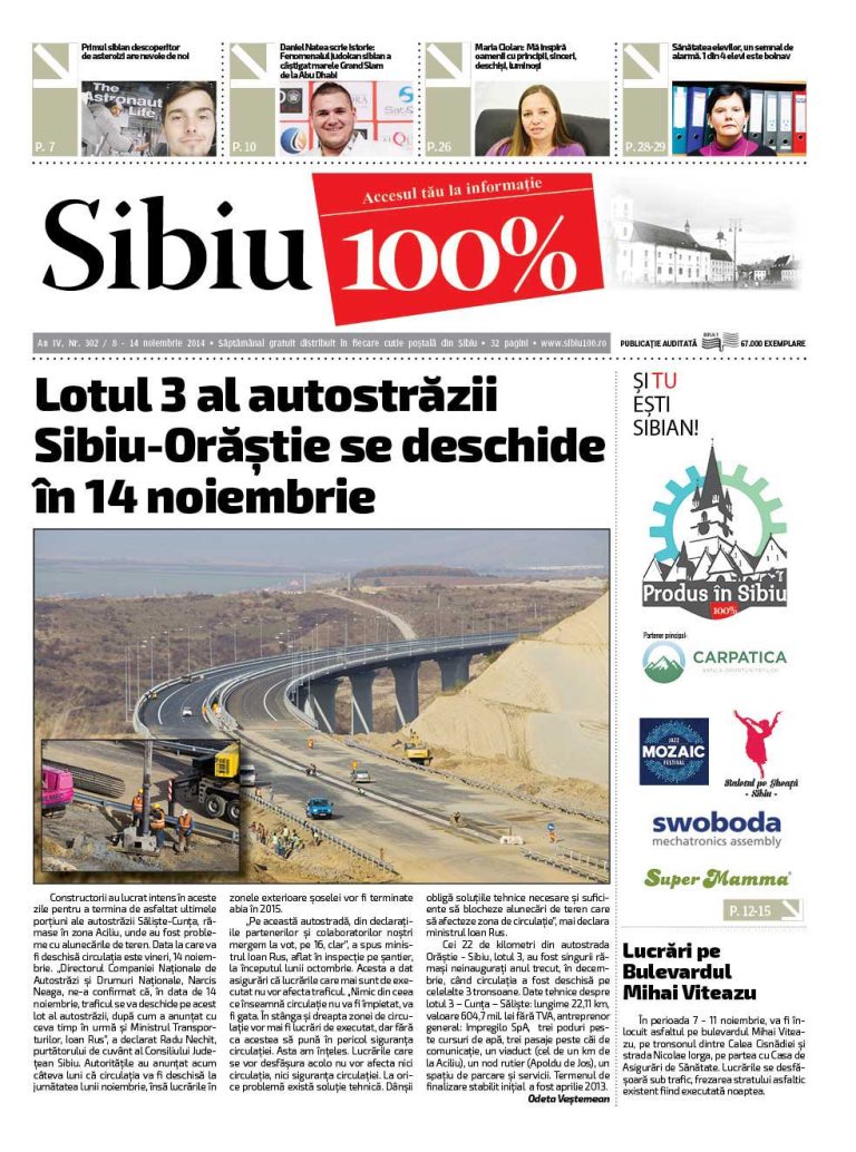 Sibiu 100% Editia 302