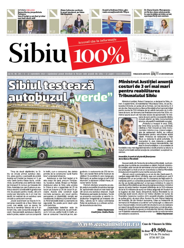 Sibiu 100% Editia 293