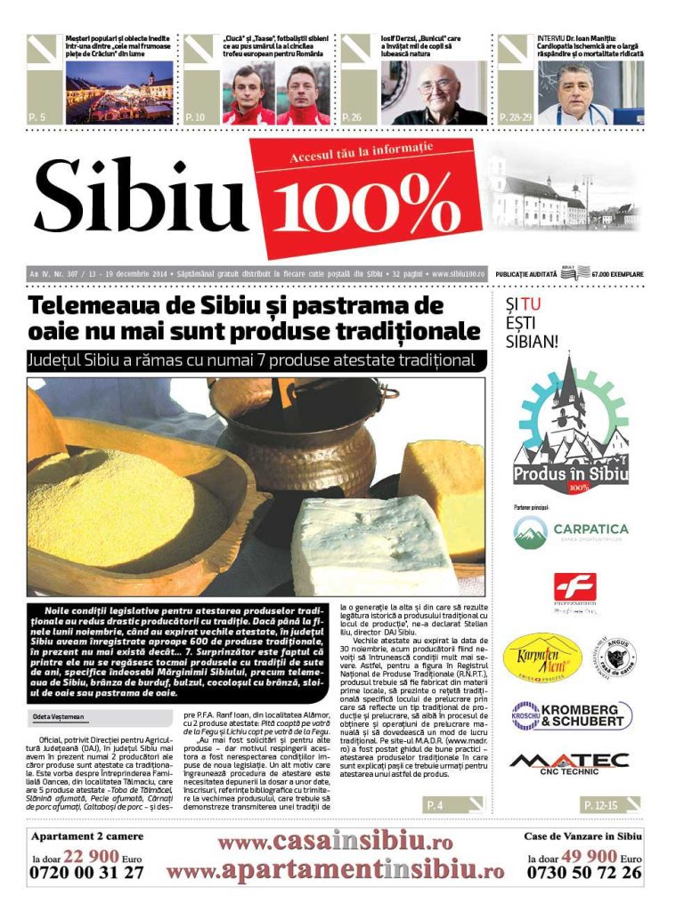 Sibiu 100% Editia 307