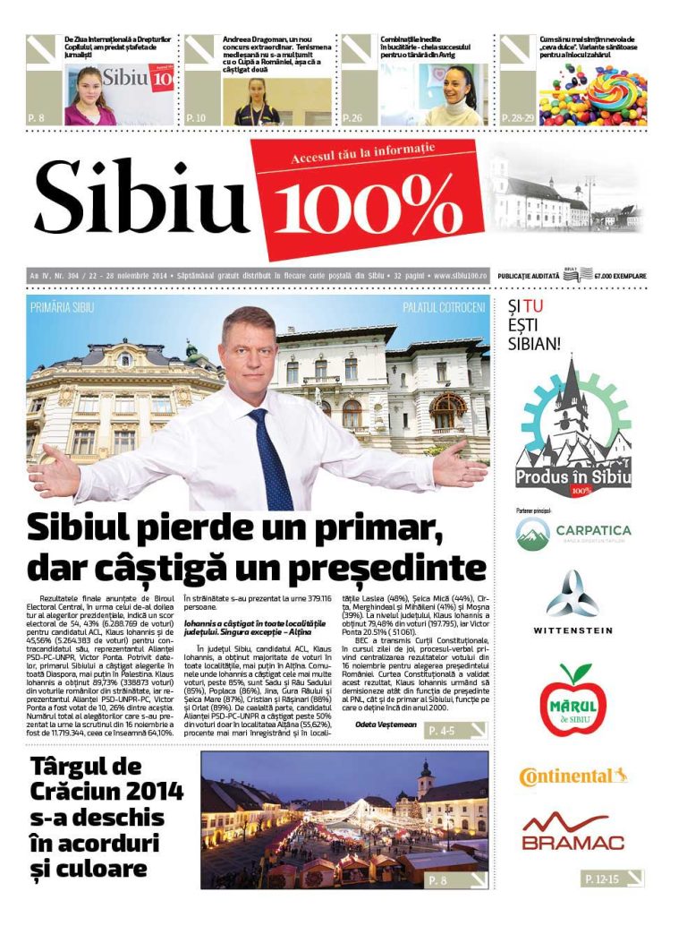 Sibiu 100% Editia 304