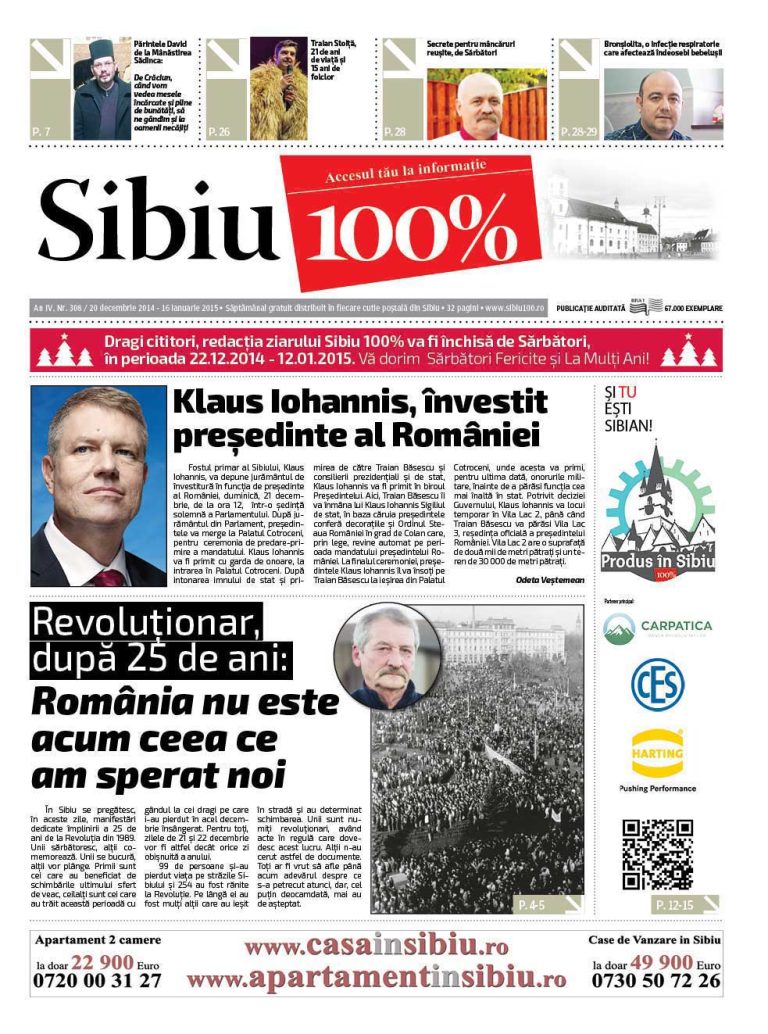 Sibiu 100% Editia 308