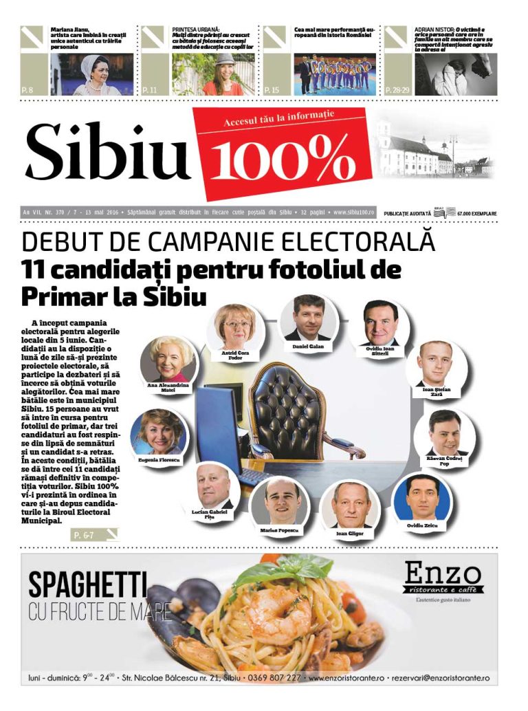 Sibiu 100% Editia 370