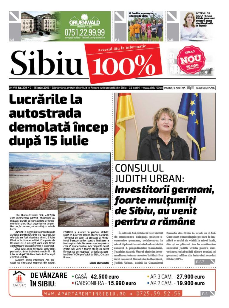 Sibiu 100% Editia 379