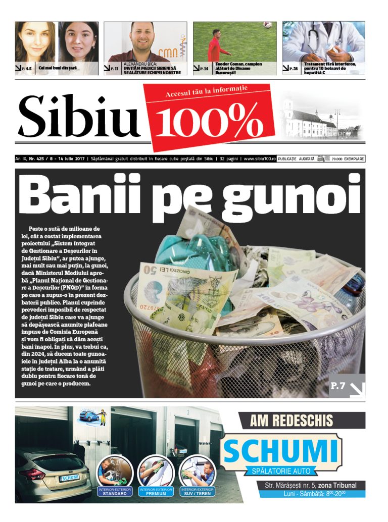 Sibiu 100% Editia 425
