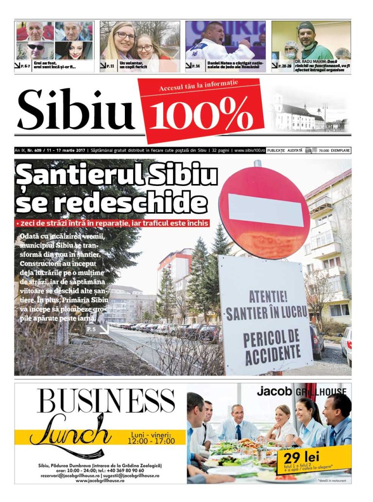 Sibiu 100% Editia 409