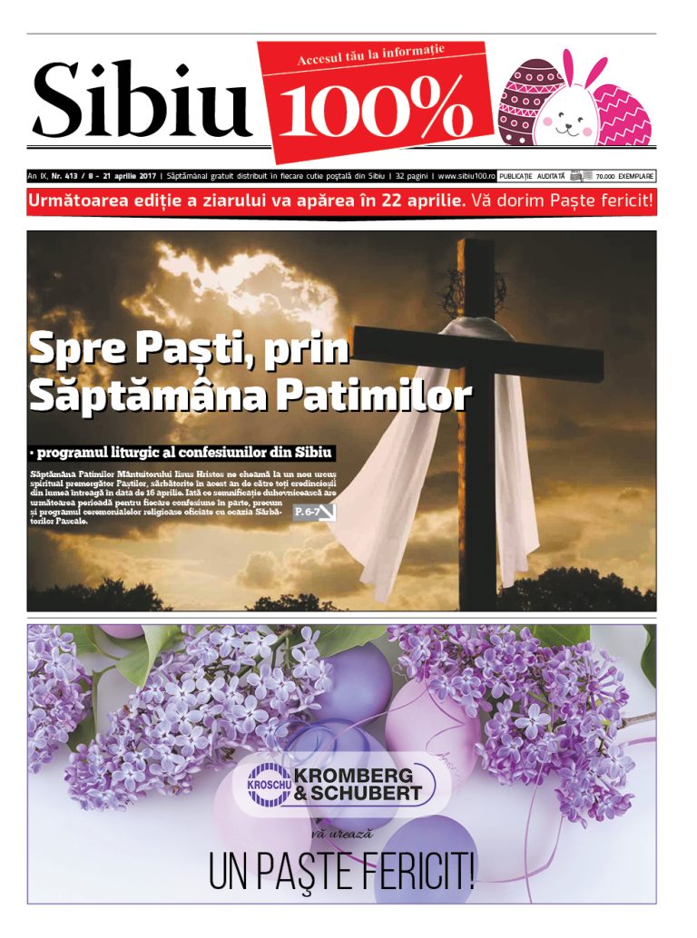 Sibiu 100% Editia 413