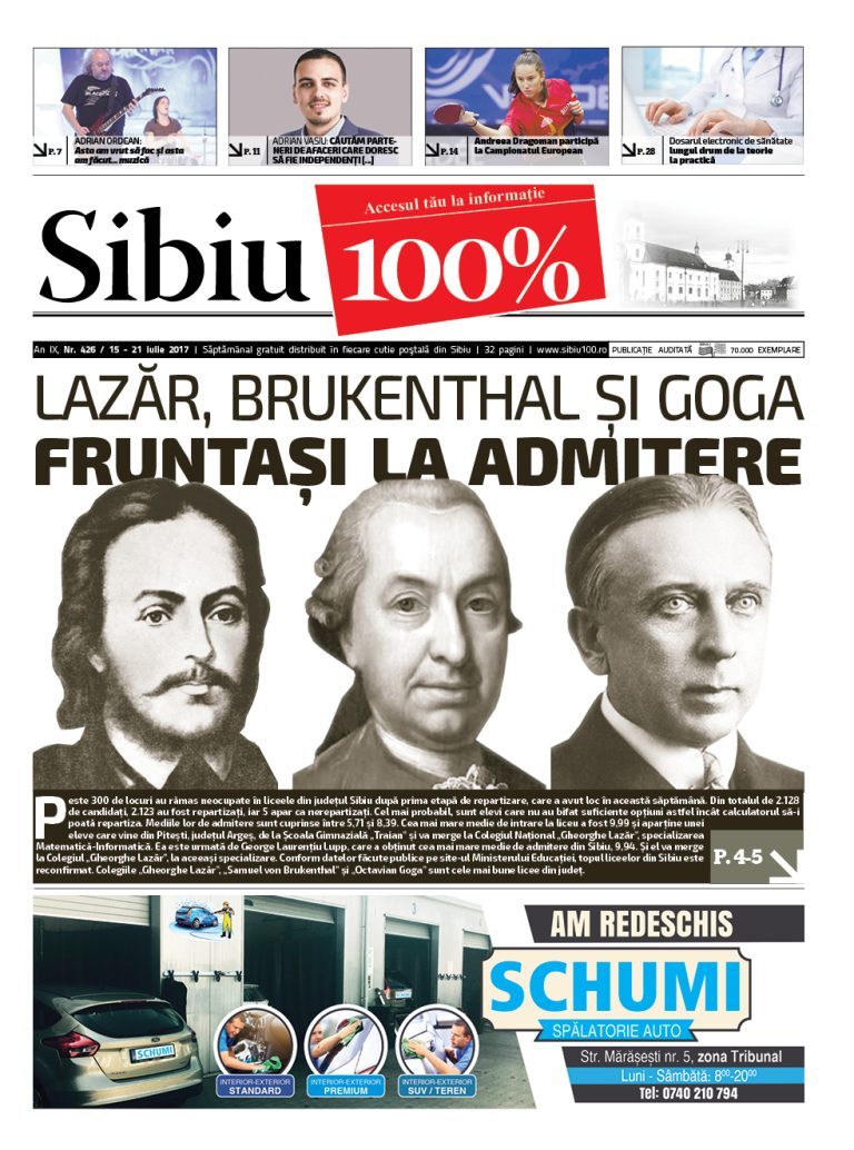 Sibiu 100% Editia 426
