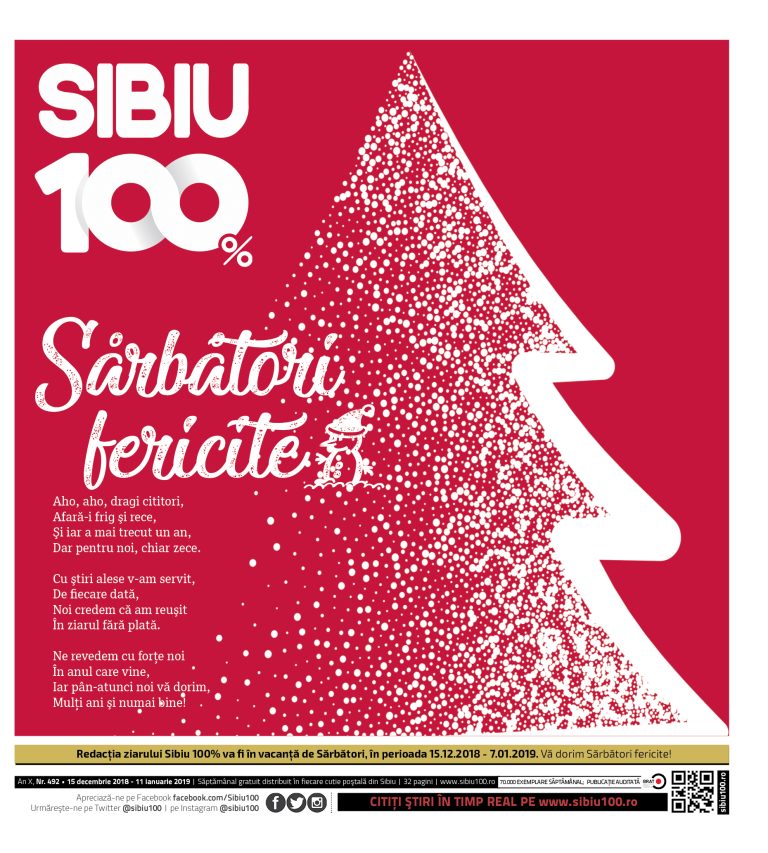 Sibiu 100% Editia 492