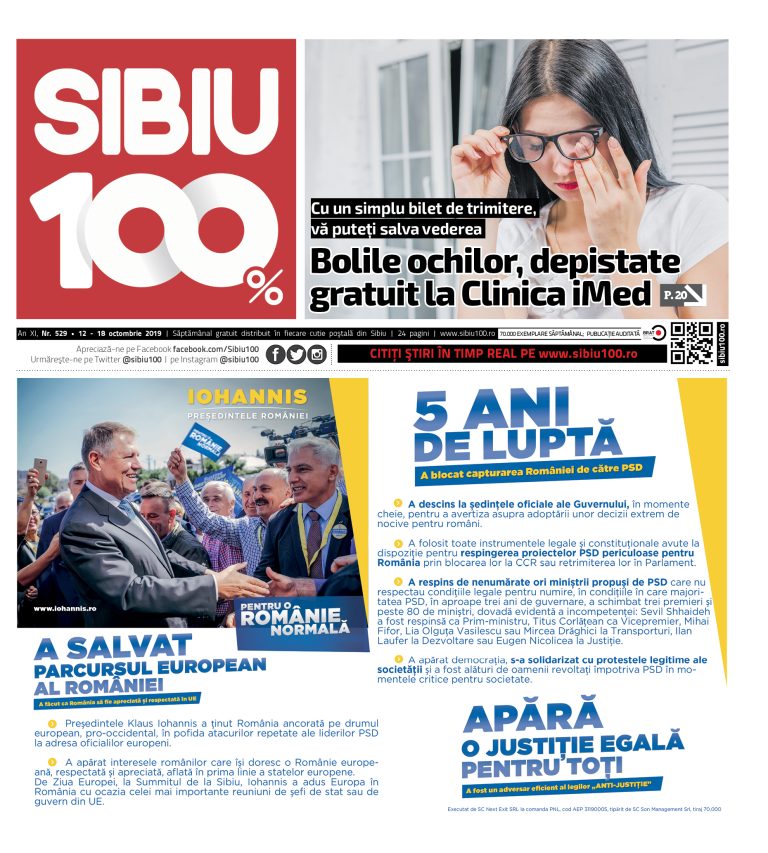 Sibiu 100% Editia 529