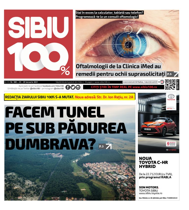 Sibiu 100% Editia 585