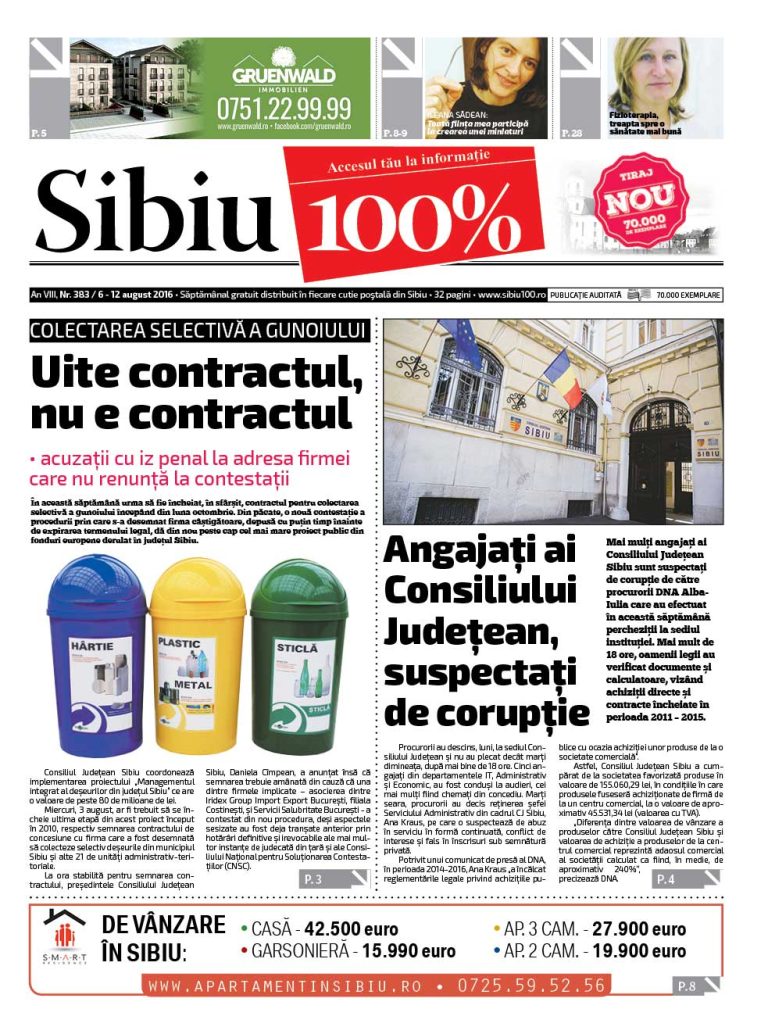 Sibiu 100% Editia 383