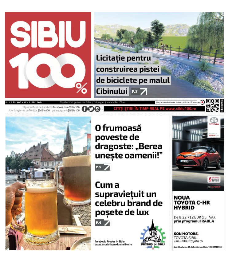 Sibiu 100% Editia 600