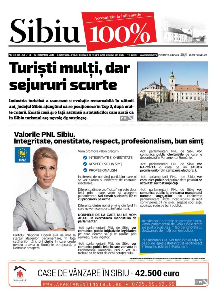 Sibiu 100% Editia 395