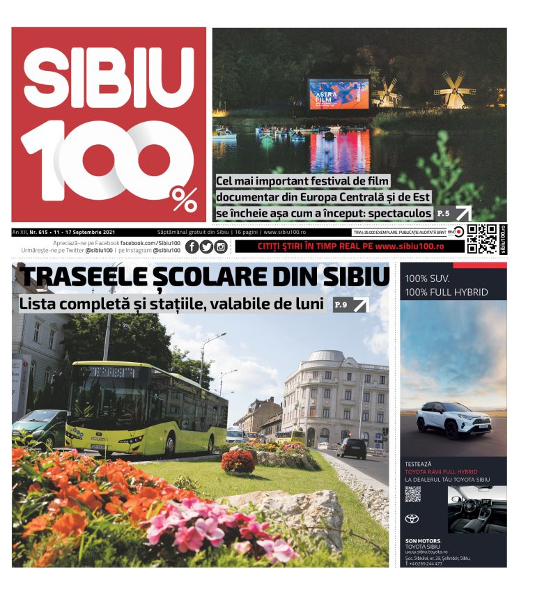 Sibiu 100% Editia 615