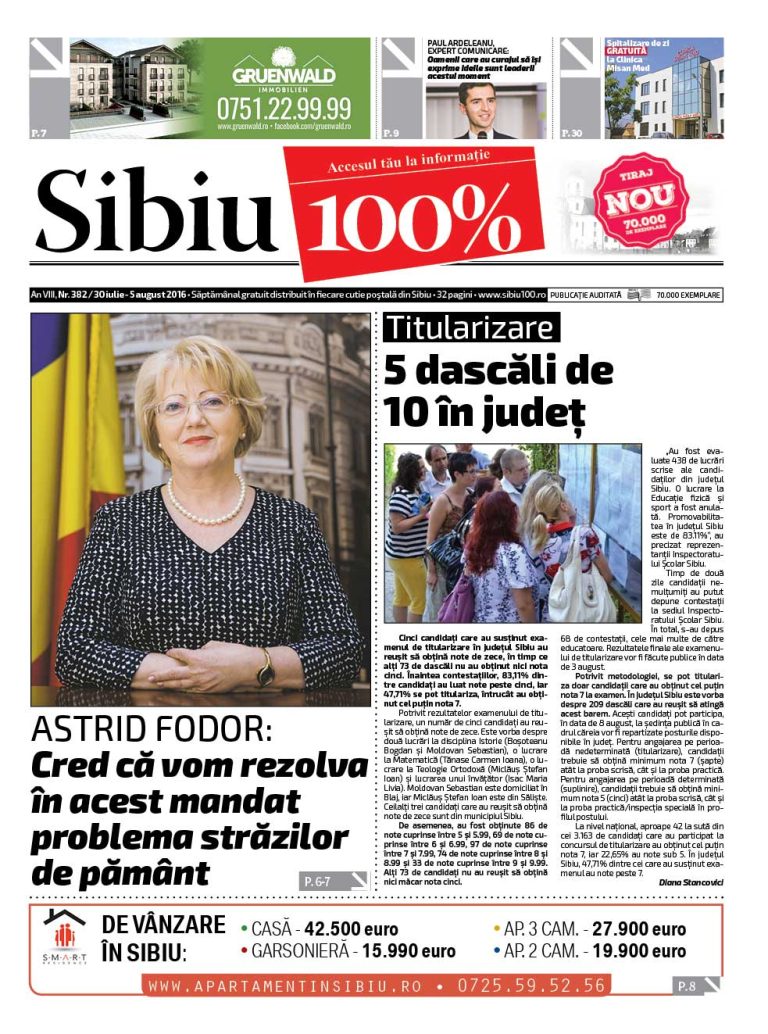 Sibiu 100% Editia 382