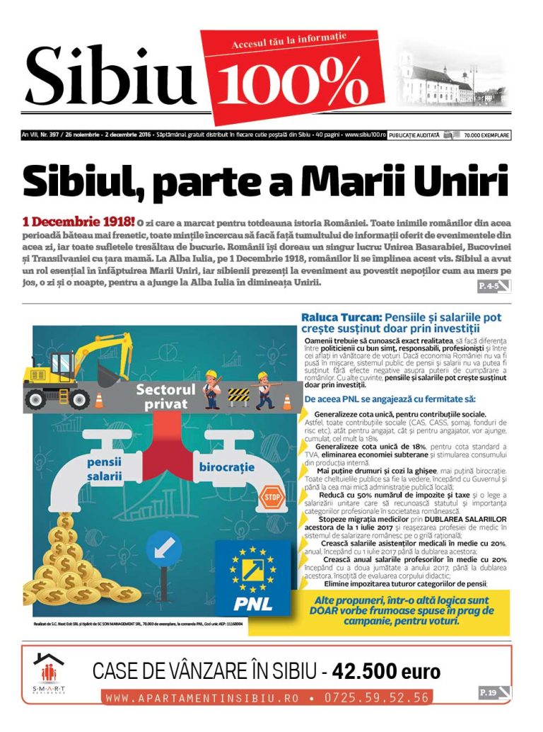Sibiu 100% Editia 397