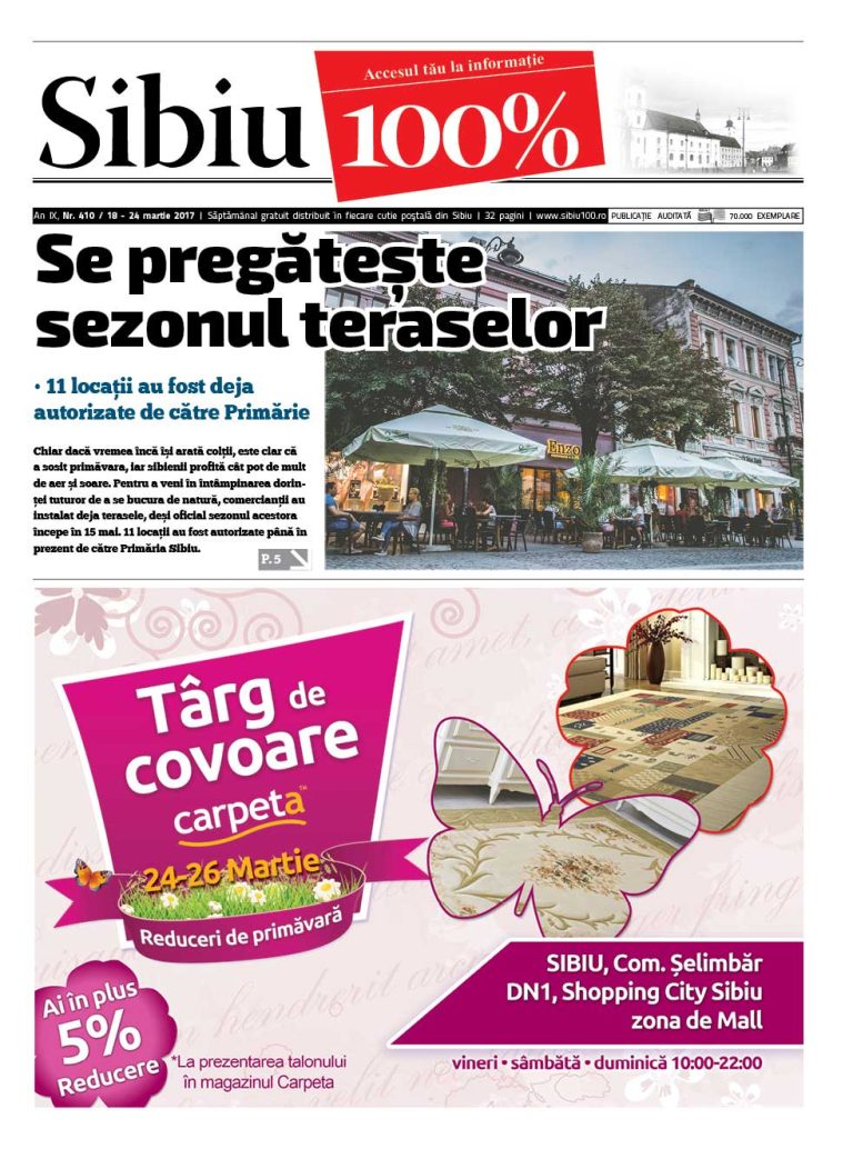 Sibiu 100% Editia 410