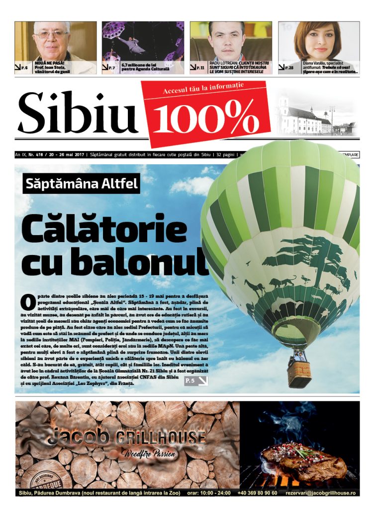 Sibiu 100% Editia 418