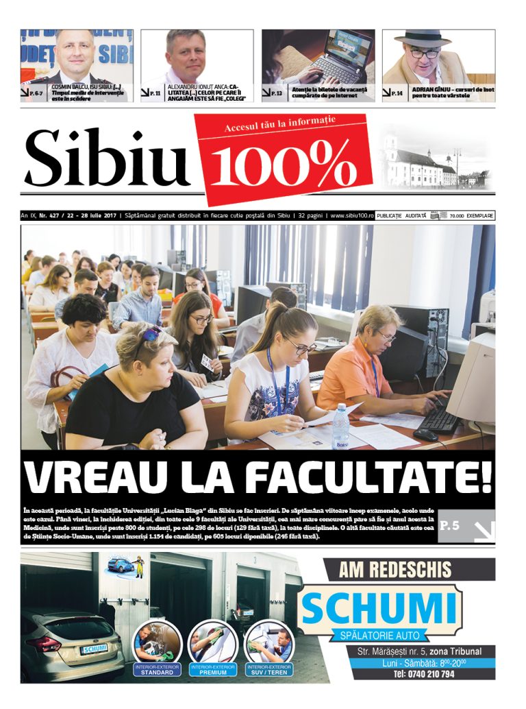 Sibiu 100% Editia 427