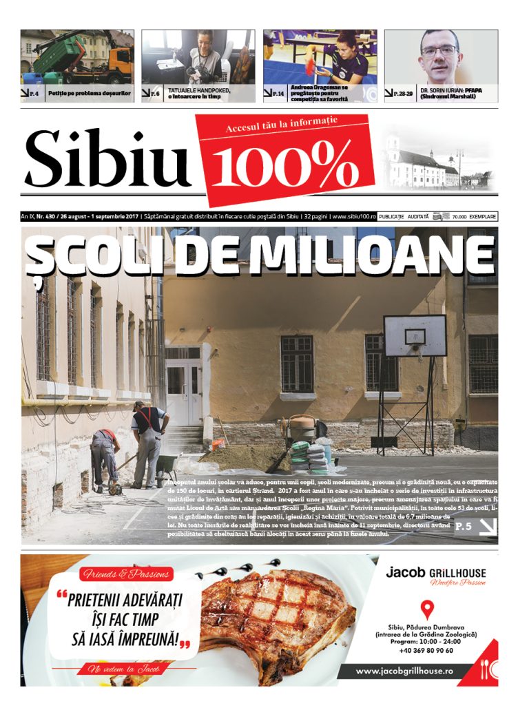 Sibiu 100% Editia 430