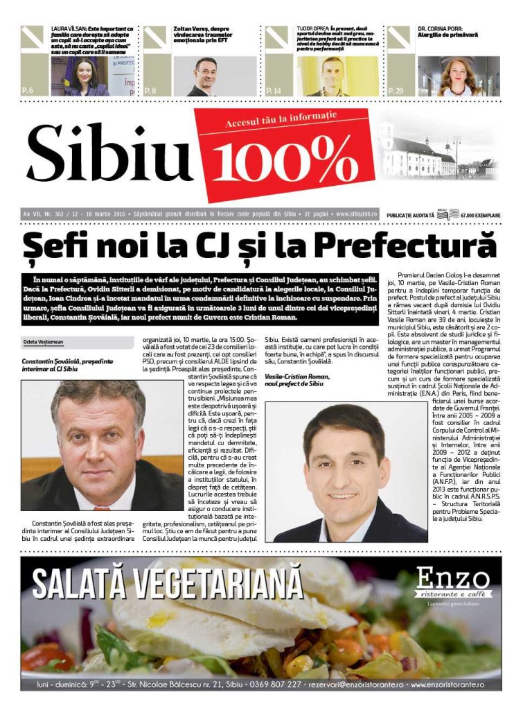 Sibiu 100% Editia 363