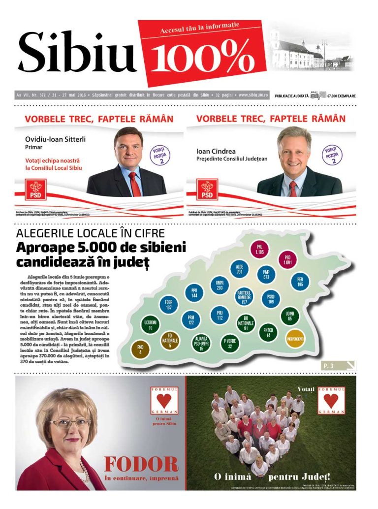 Sibiu 100% Editia 372