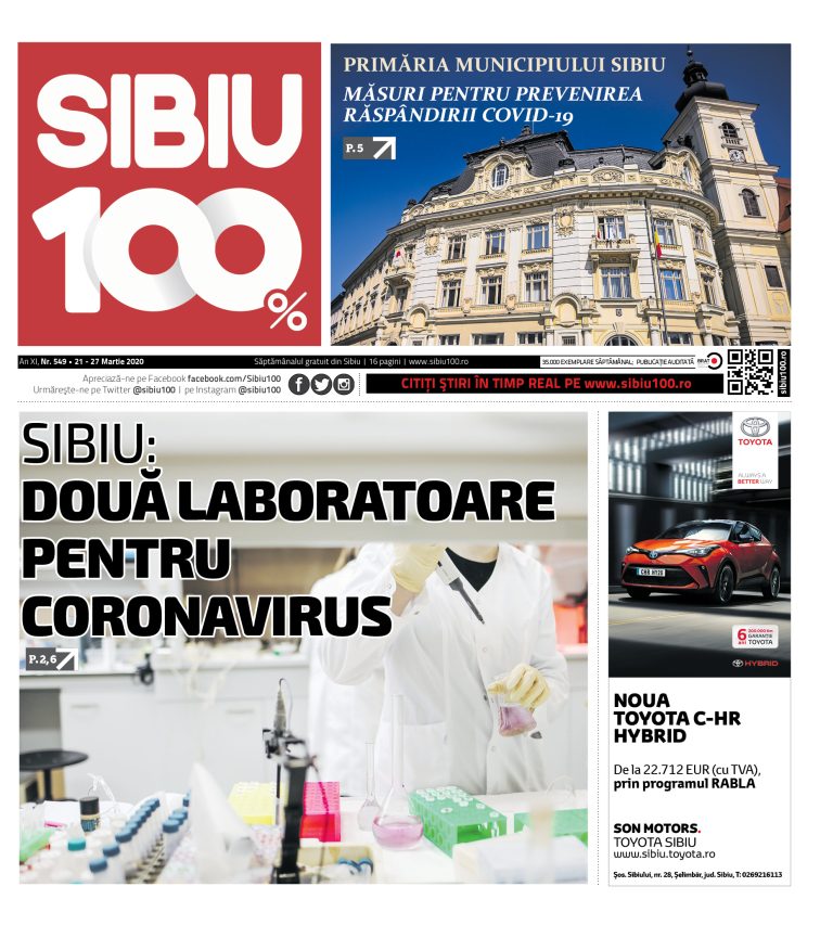 Sibiu 100% Editia 549