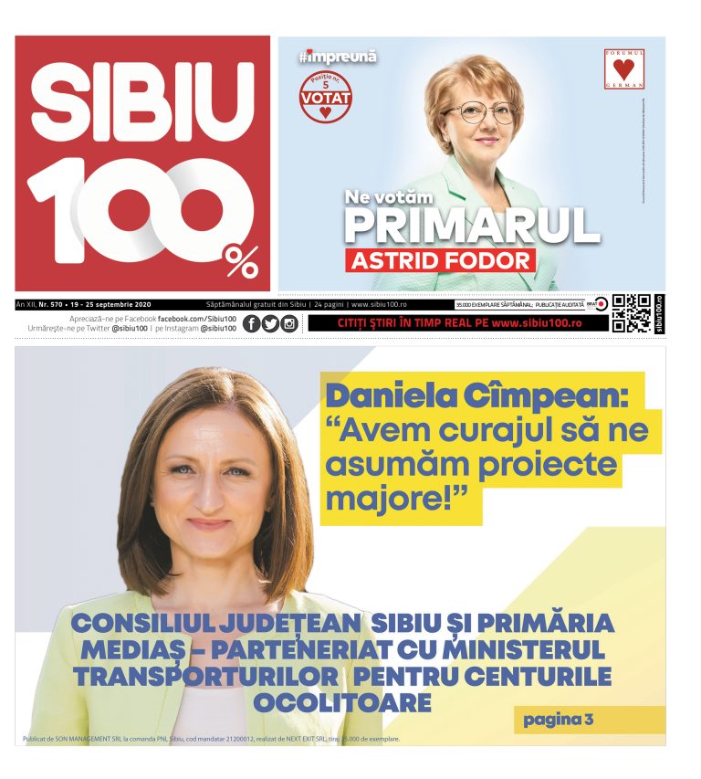 Sibiu 100% Editia 570