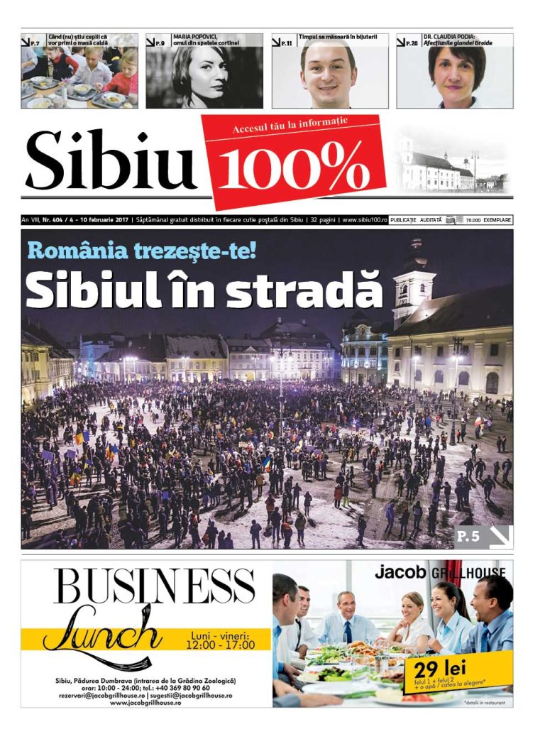Sibiu 100% Editia 404