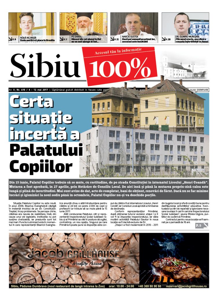 Sibiu 100% Editia 416