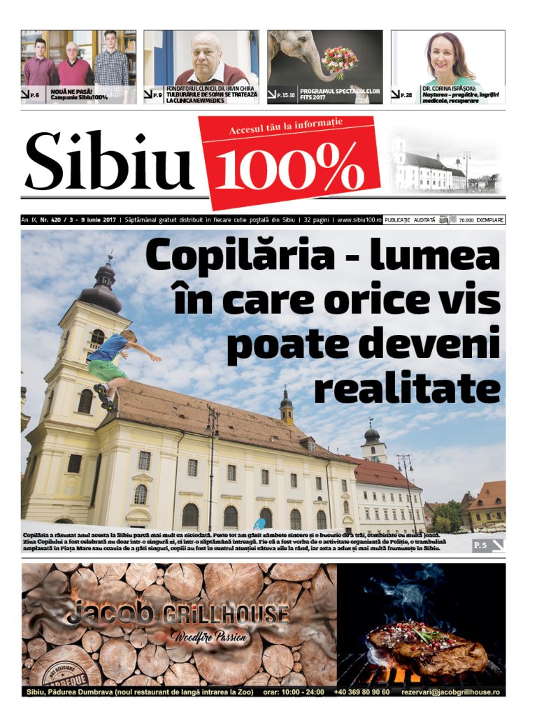 Sibiu 100% Editia 420