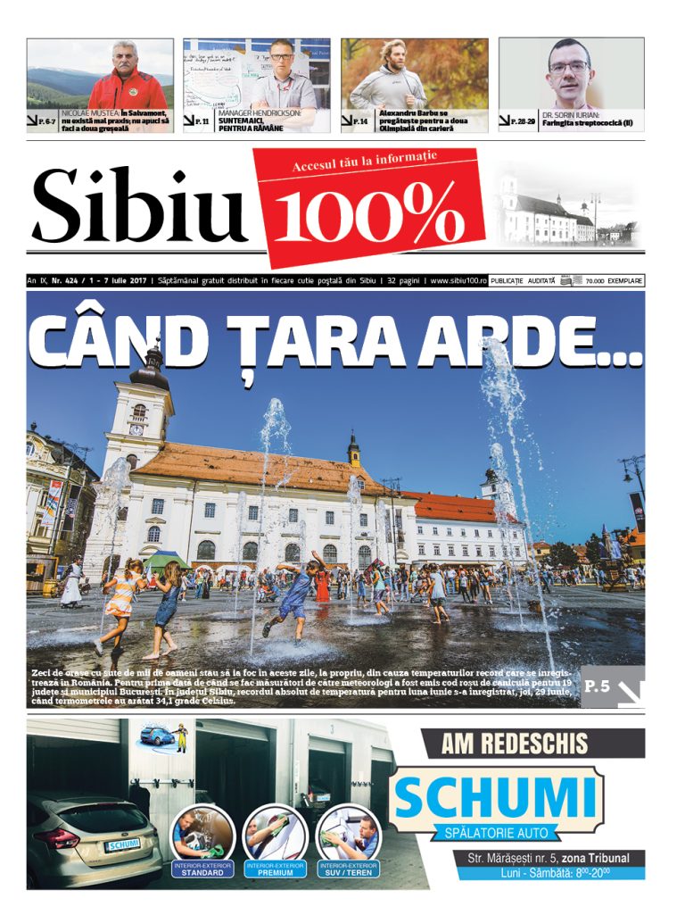 Sibiu 100% Editia 424