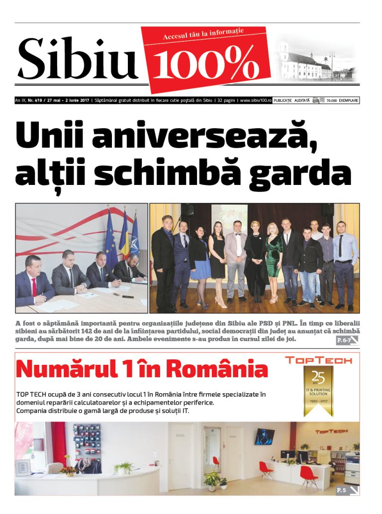 Sibiu 100% Editia 419