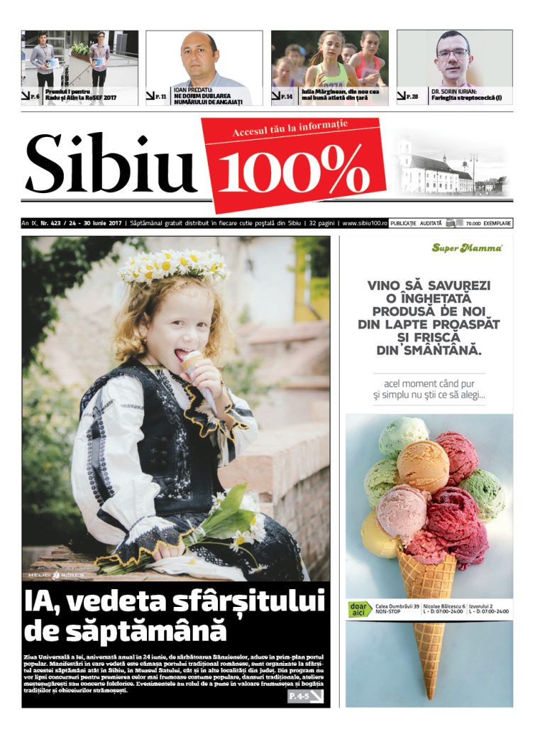 Sibiu 100% Editia 423