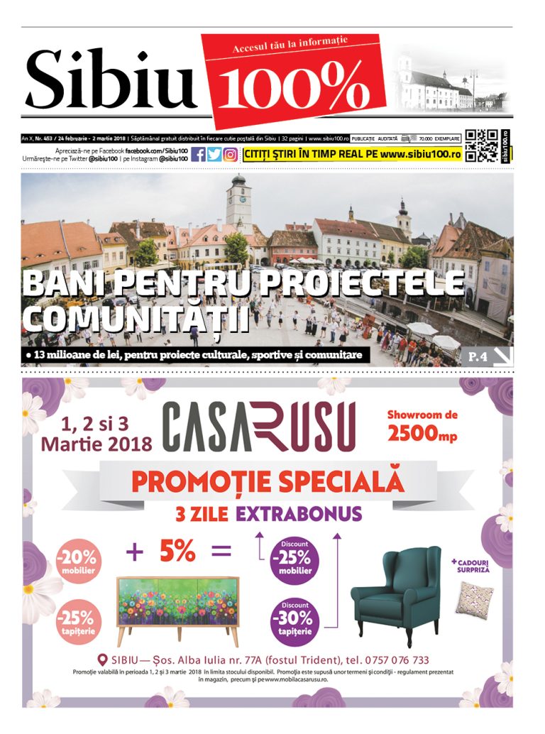 Sibiu 100% Editia 453