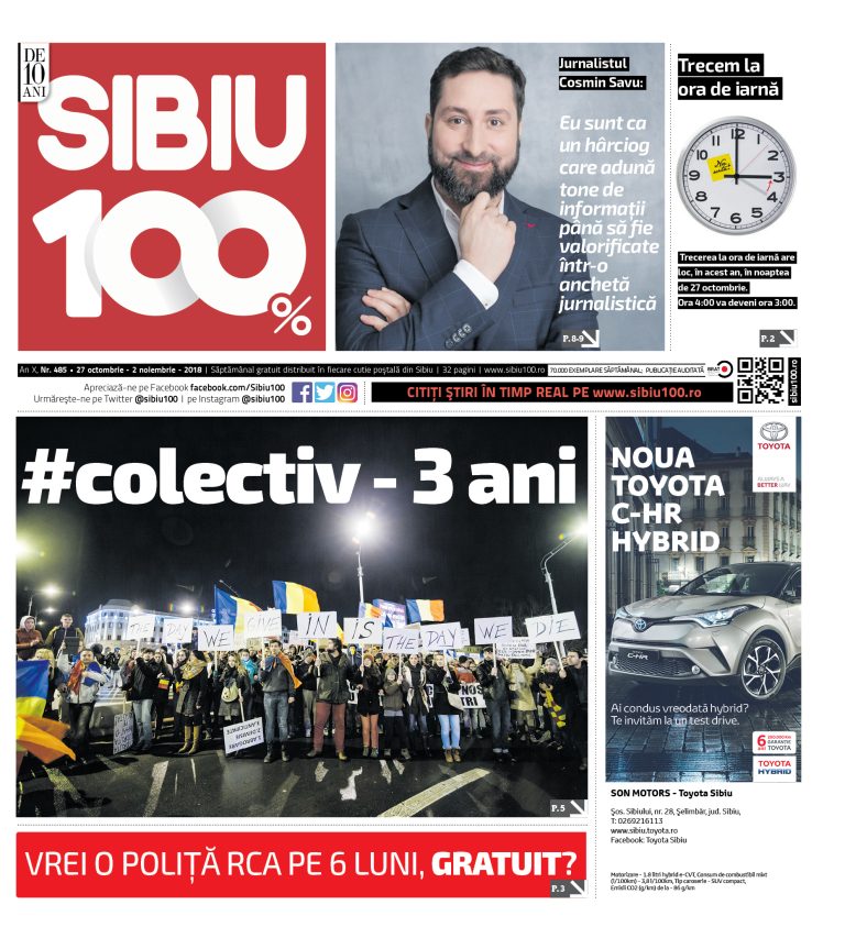 Sibiu 100% Editia 485