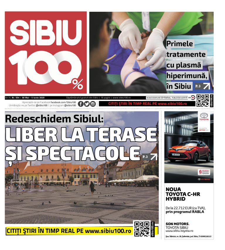 Sibiu 100% Editia 554