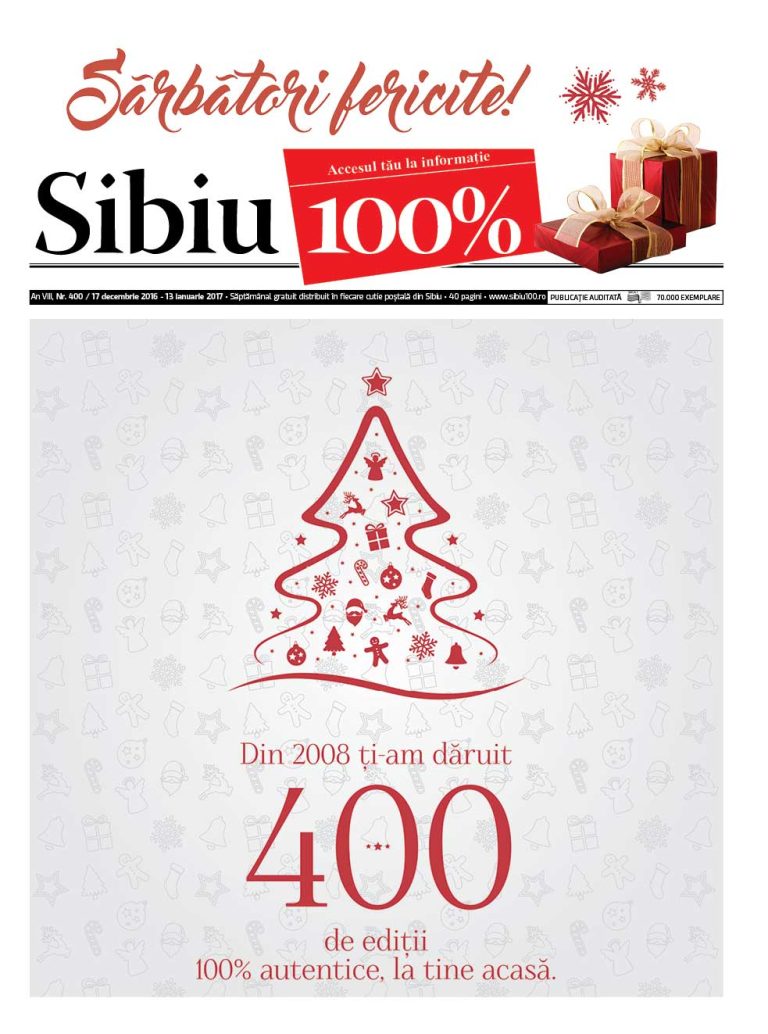 Sibiu 100% Editia 400