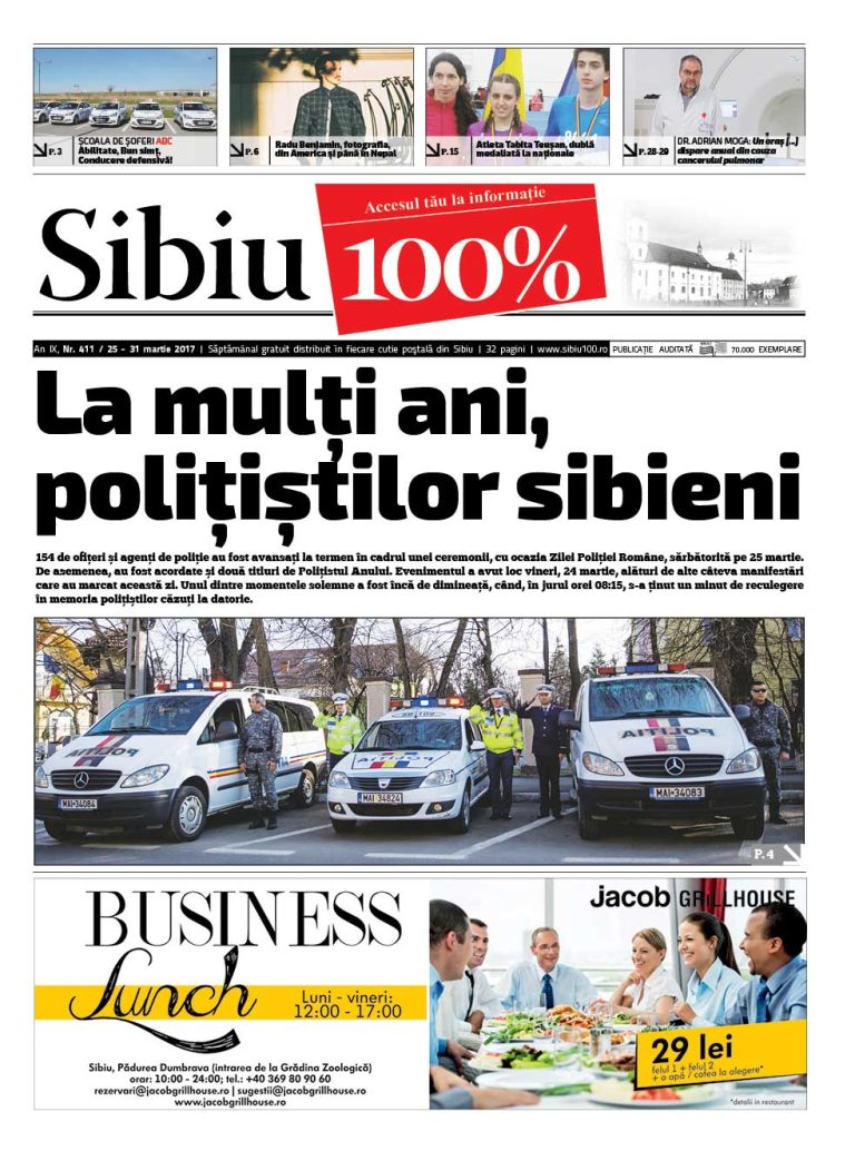 Sibiu 100% Editia 411