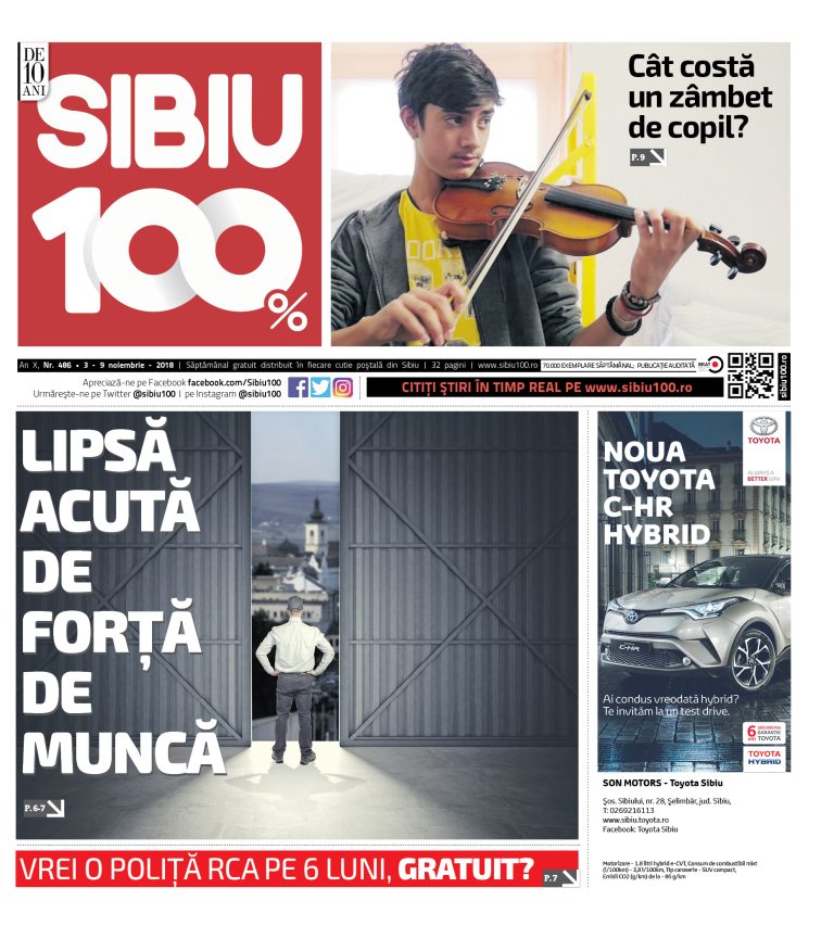 Sibiu 100% Editia 486