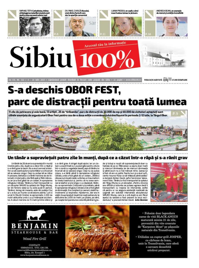 Sibiu 100% Editia 332